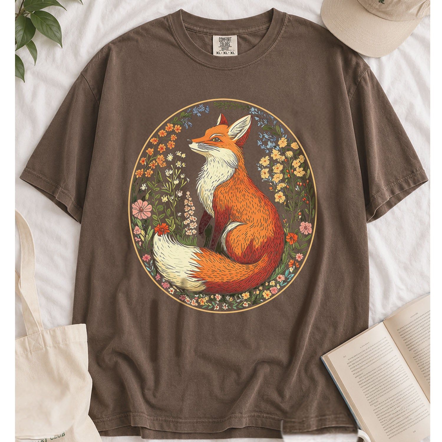 Fox Wildflower T-Shirt