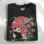 Panda Cherry Blossom T-shirt
