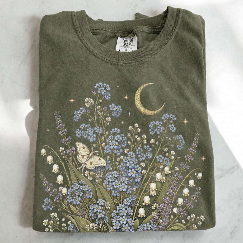 Moonlit Forget Me Not T-Shirt