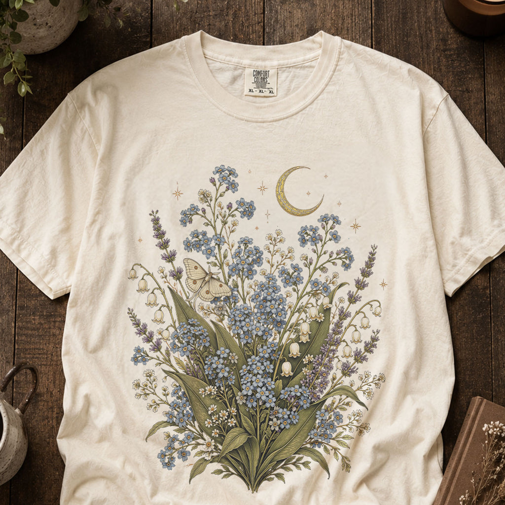 Moonlit Forget Me Not T-Shirt