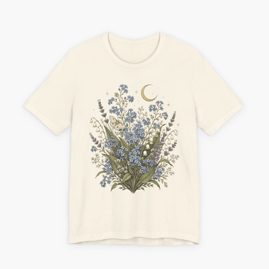 Moonlit Forget Me Not Classic Fit T-Shirt