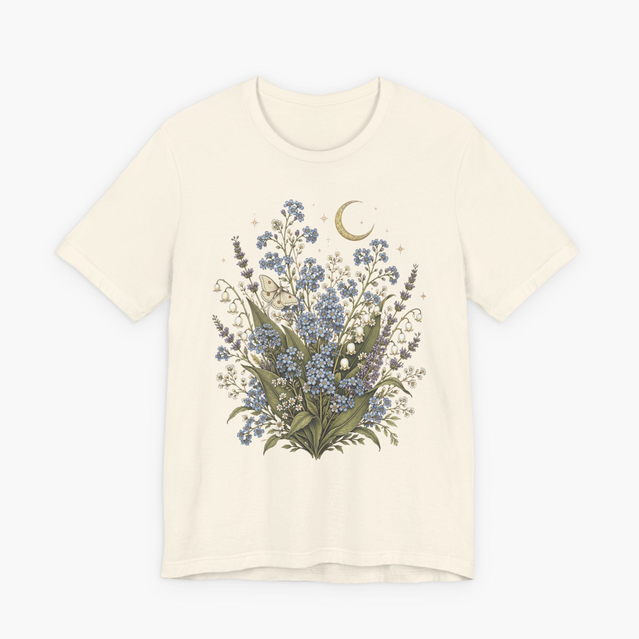 Moonlit Forget Me Not Classic Fit T-Shirt