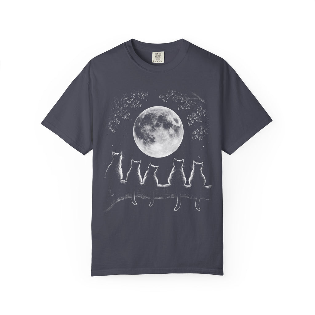 The Moon Watchers Cat T-Shirt