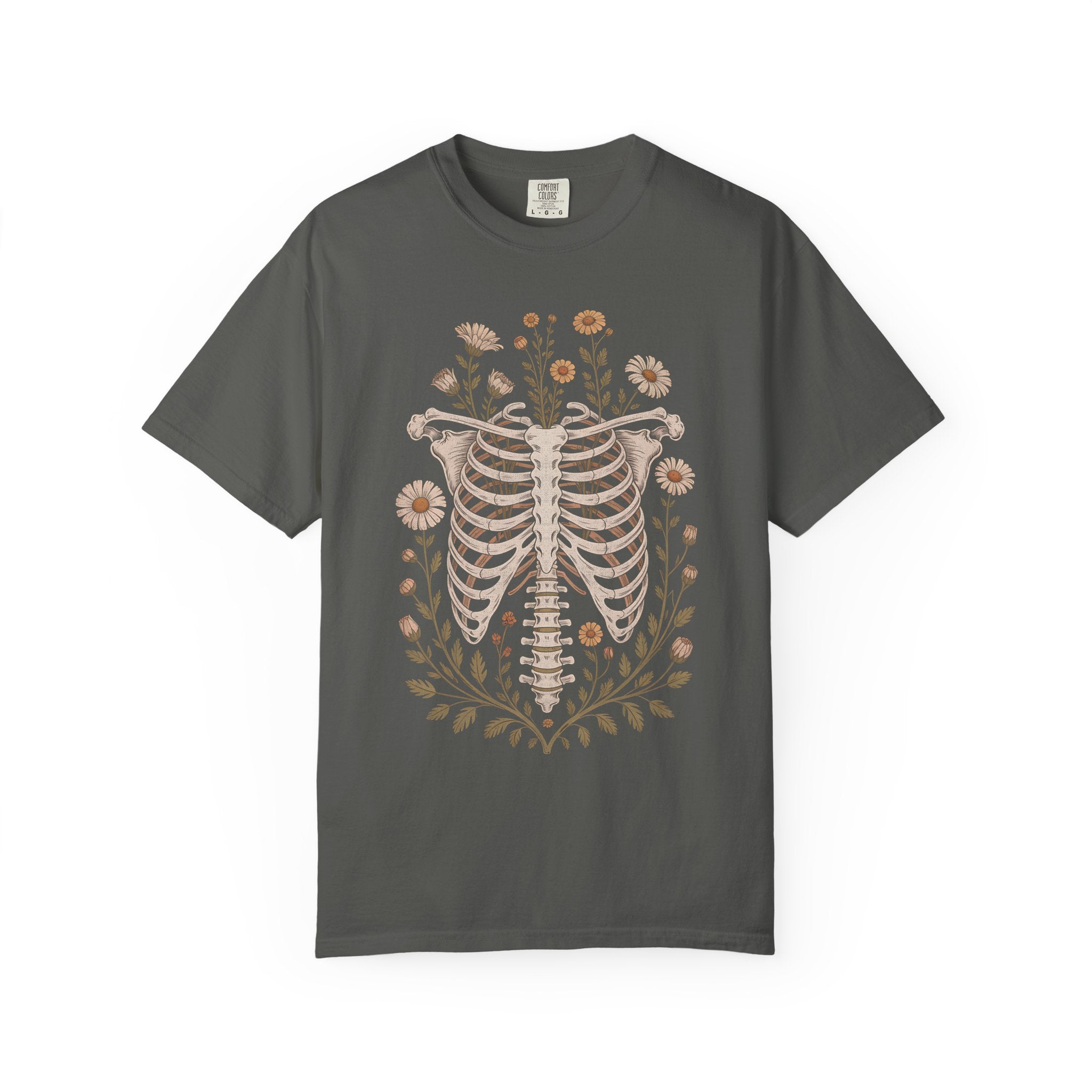Blooming Bones Skeleton T-Shirt