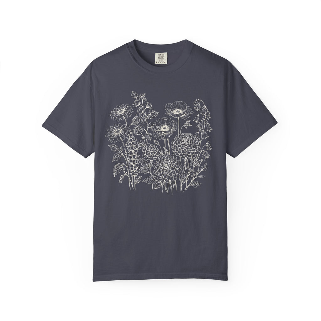 Floral Field Notes T-Shirt