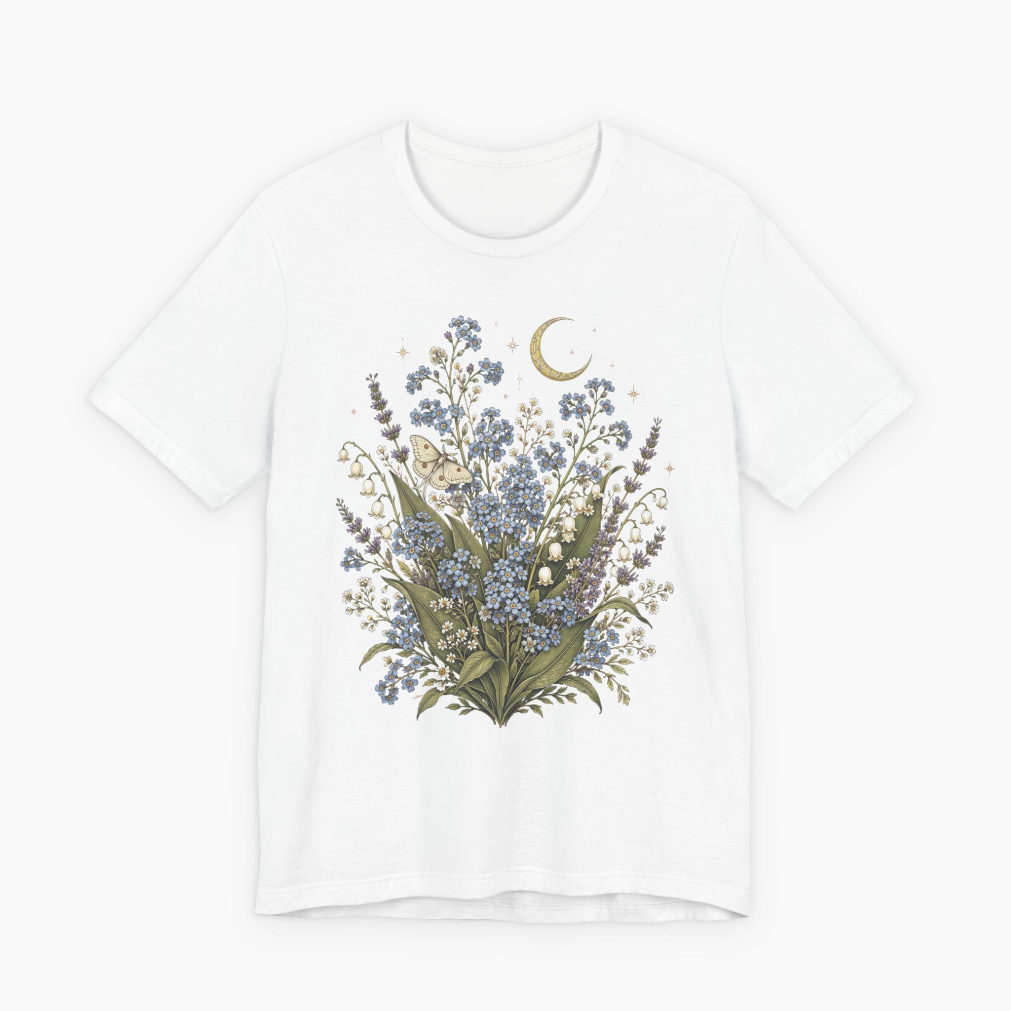 Moonlit Forget Me Not Classic Fit T-Shirt