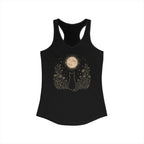 Stargazing Cat Racerback Tank Top