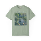 Claude Monet Inspired Black Cat T-Shirt