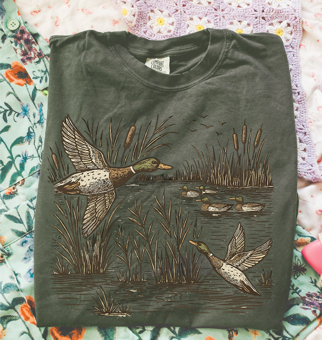 Wetland Ducks T-Shirt