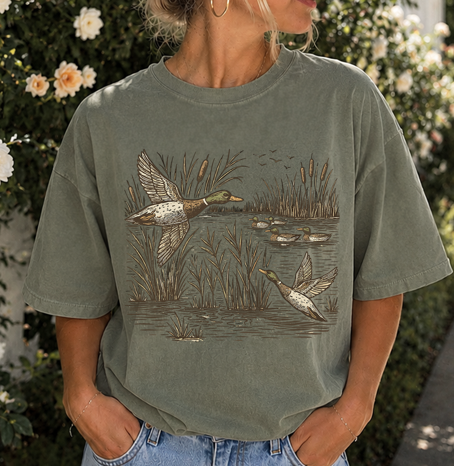 Wetland Ducks T-Shirt