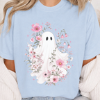 Haunted Pink Flower Garden T-Shirt