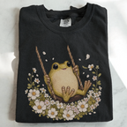 Frog Swing Graphic T-Shirt