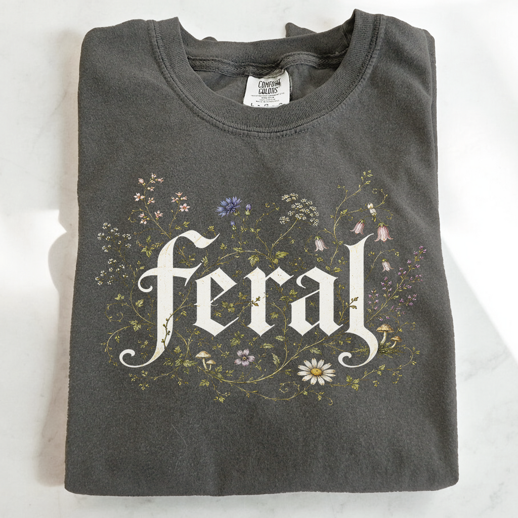 Feral Wildflower Graphic T-Shirt