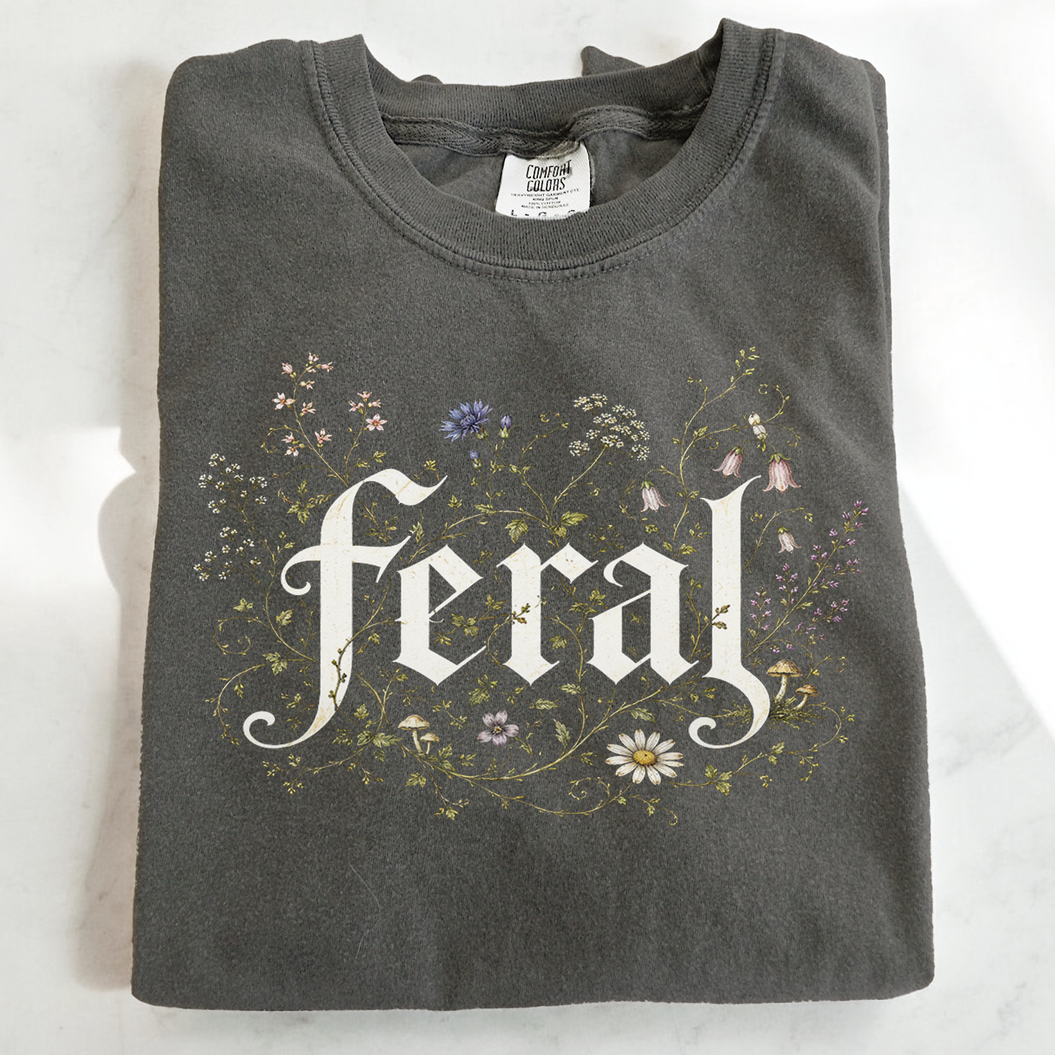 Feral Wildflower Graphic T-Shirt