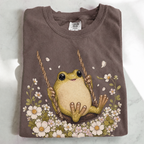 Frog Swing Graphic T-Shirt