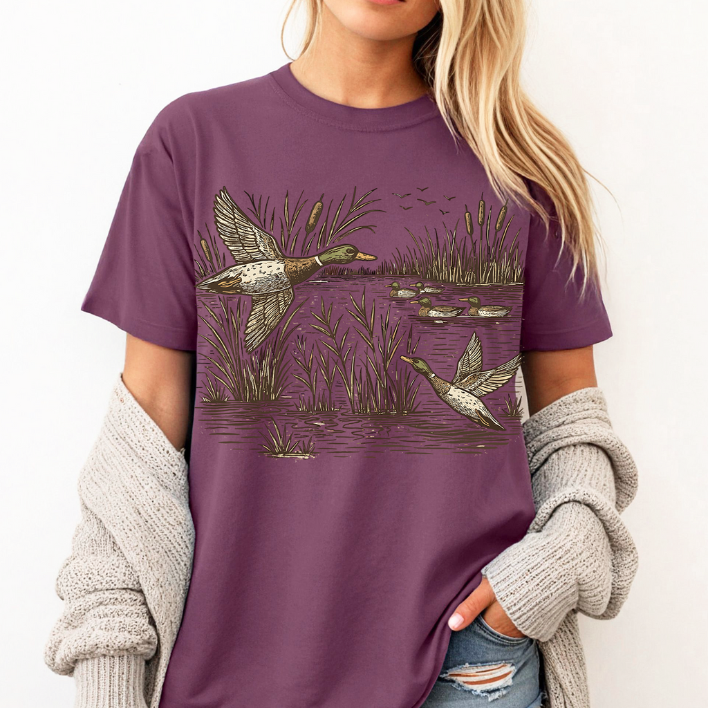 Wetland Ducks T-Shirt