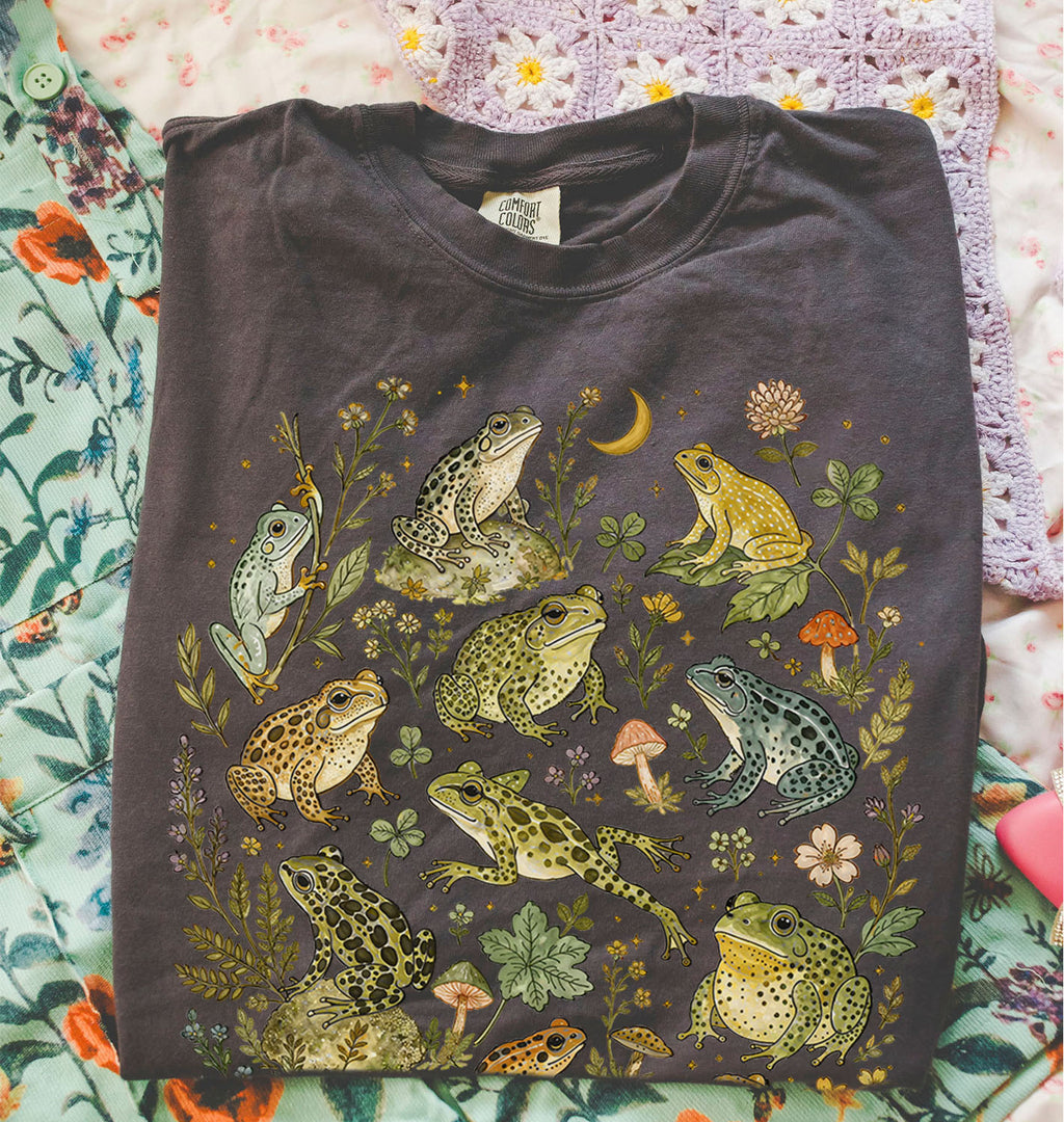 Botanical Frog T-Shirt