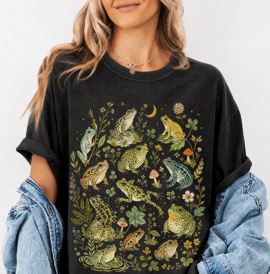 Botanical Frog T-Shirt