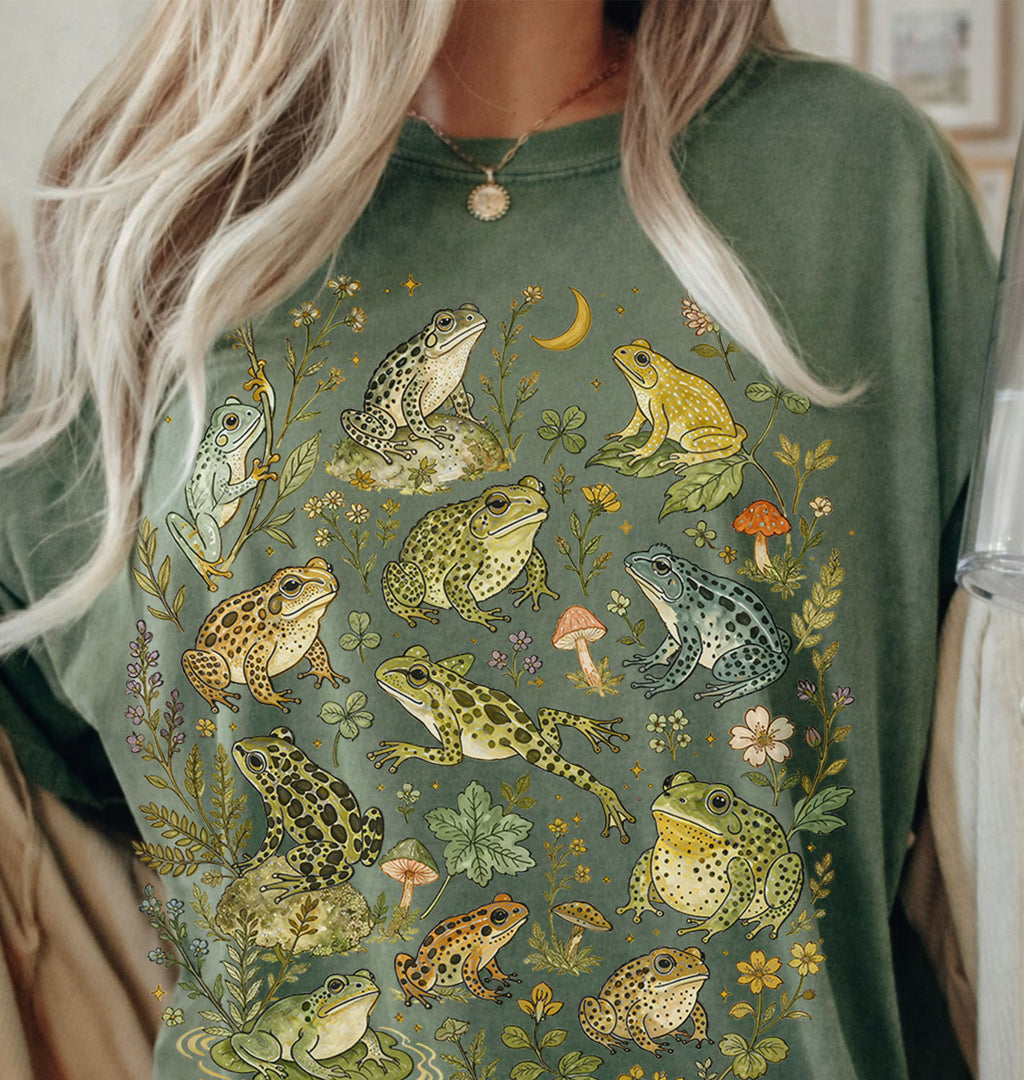 Botanical Frog T-Shirt