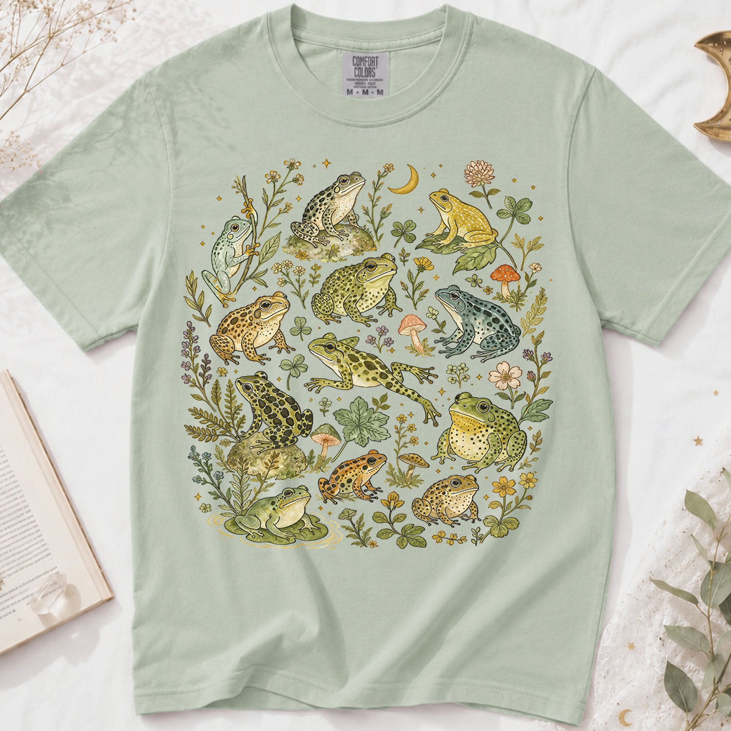 Botanical Frog T-Shirt