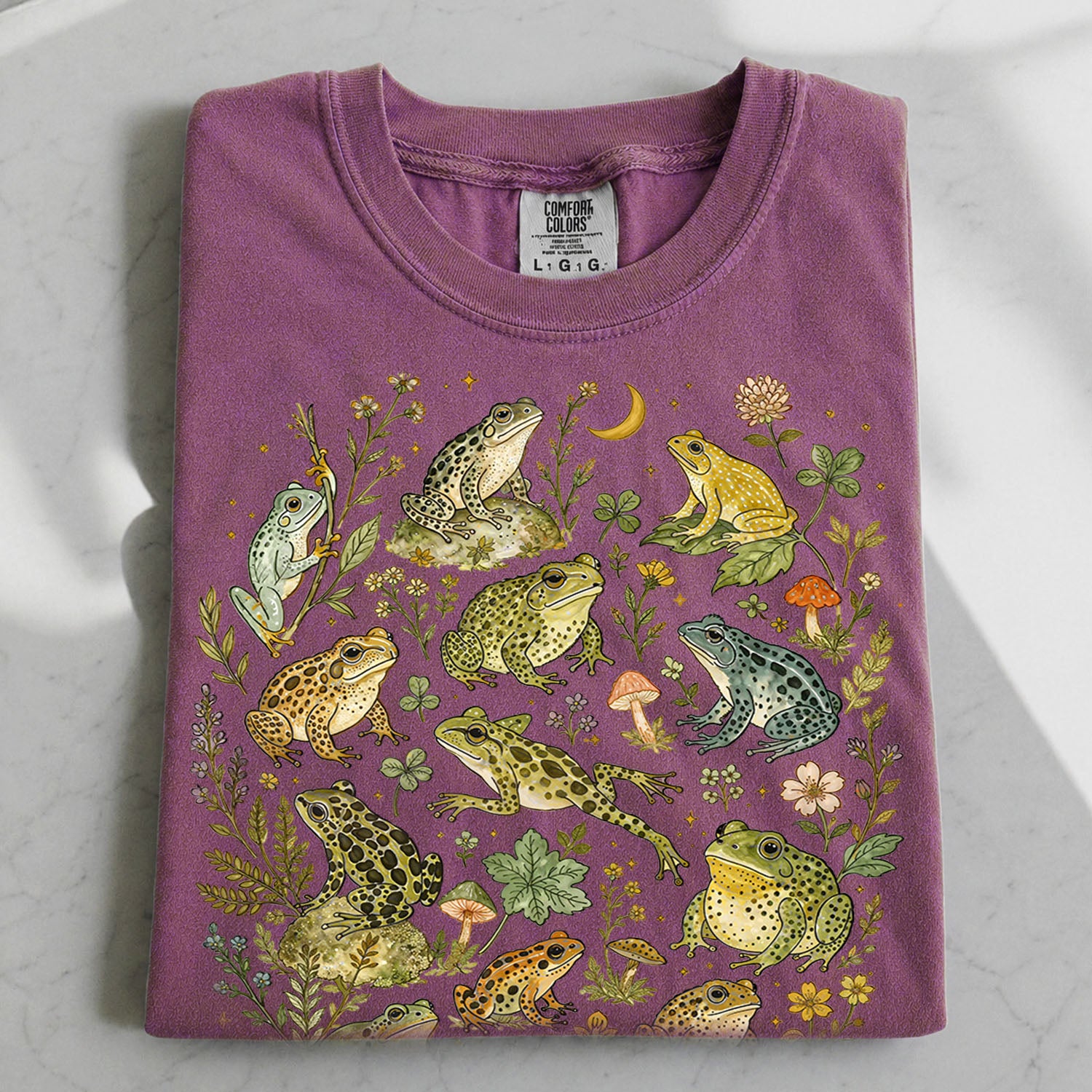 Botanical Frog T-Shirt