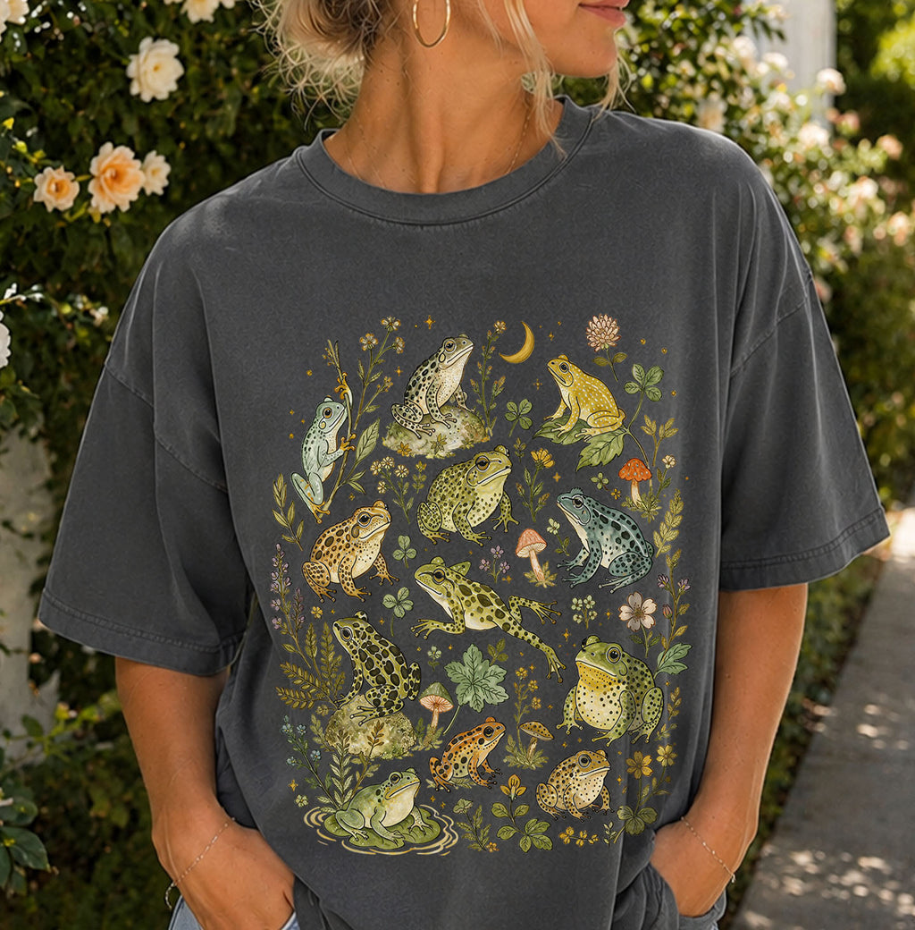 Botanical Frog T-Shirt
