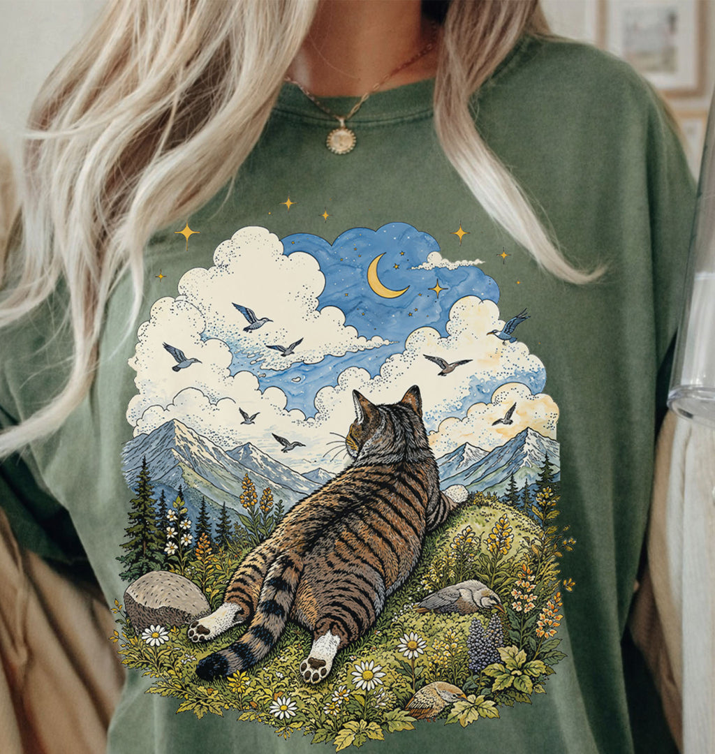 Cat Daydreamer T-Shirt