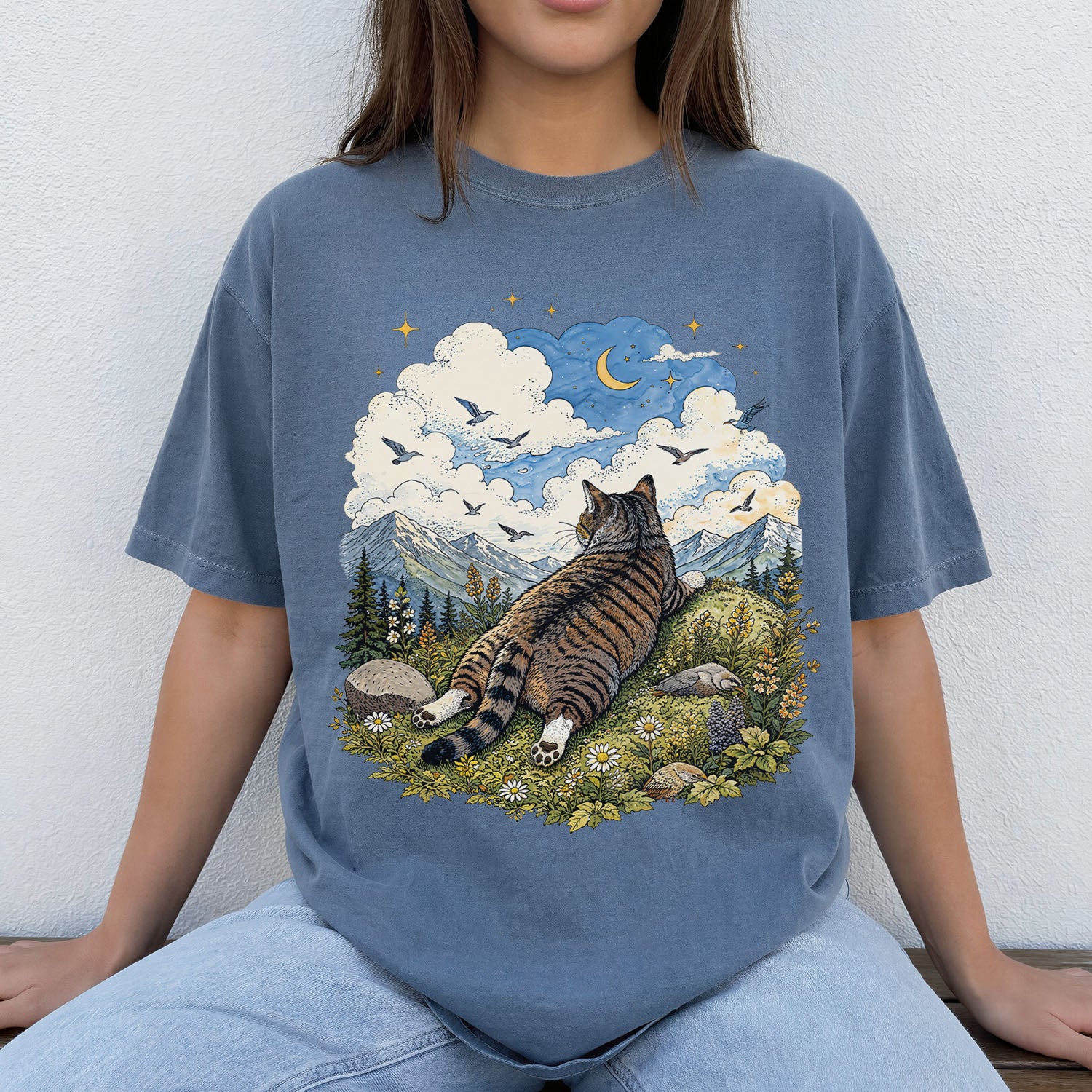 Cat Daydreamer T-Shirt