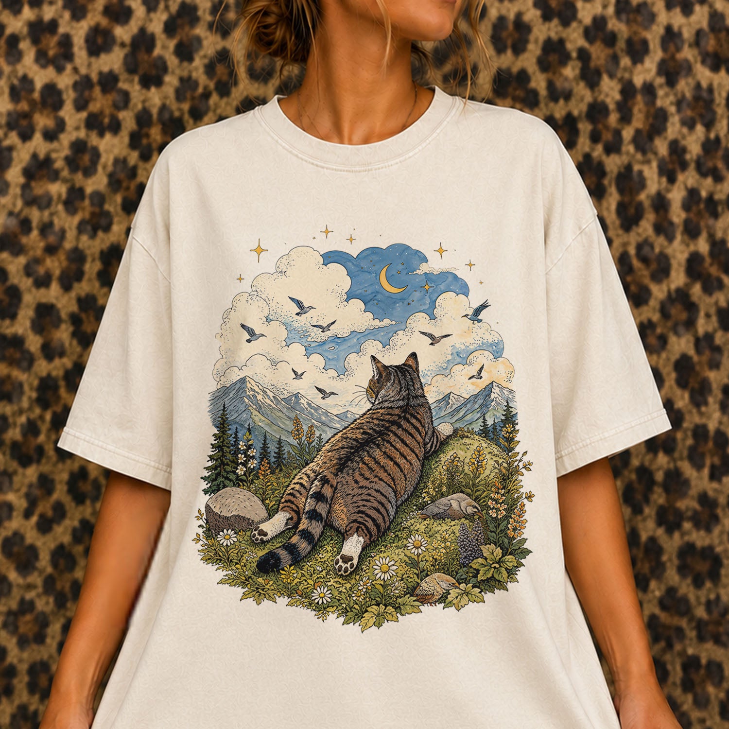 Cat Daydreamer T-Shirt