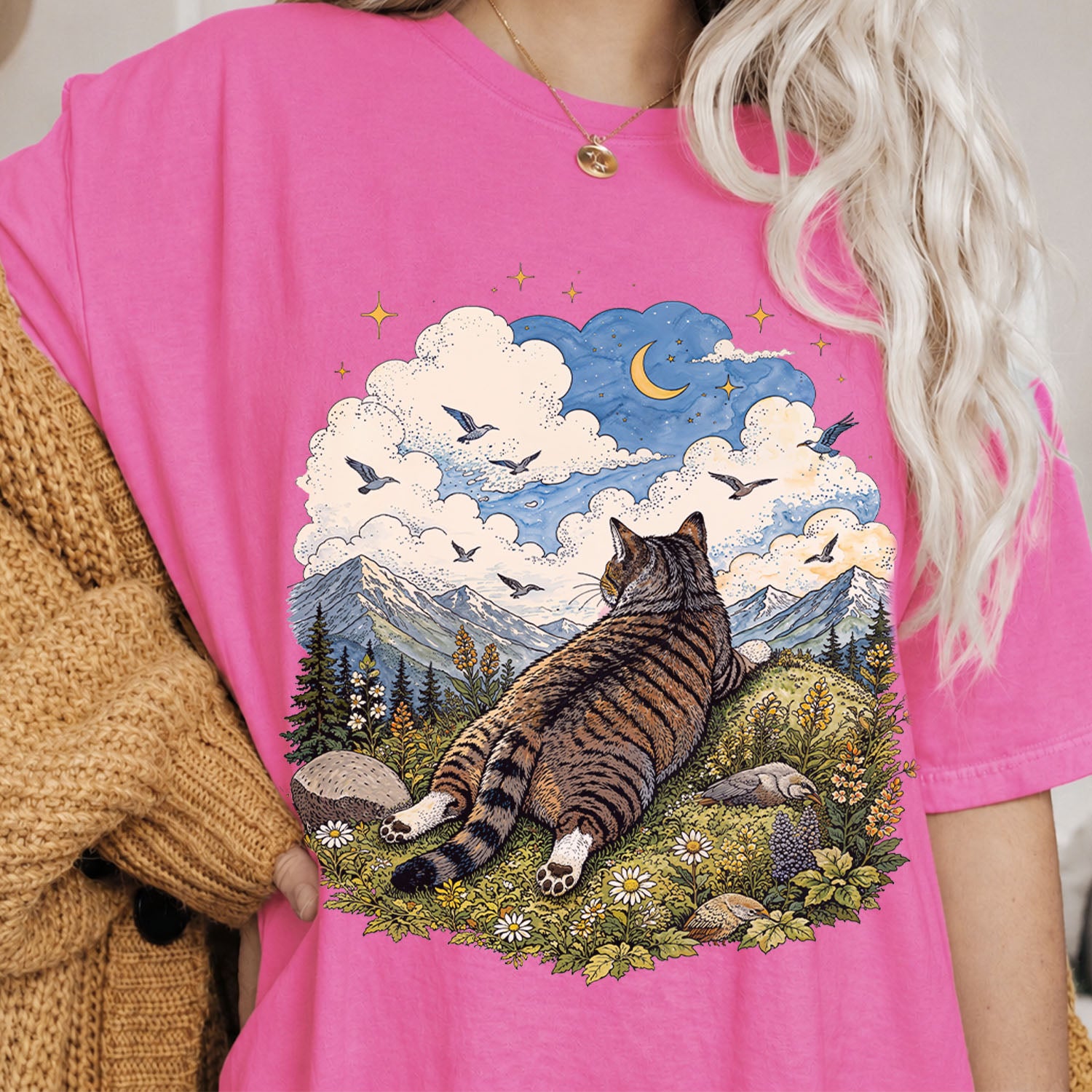 Cat Daydreamer T-Shirt
