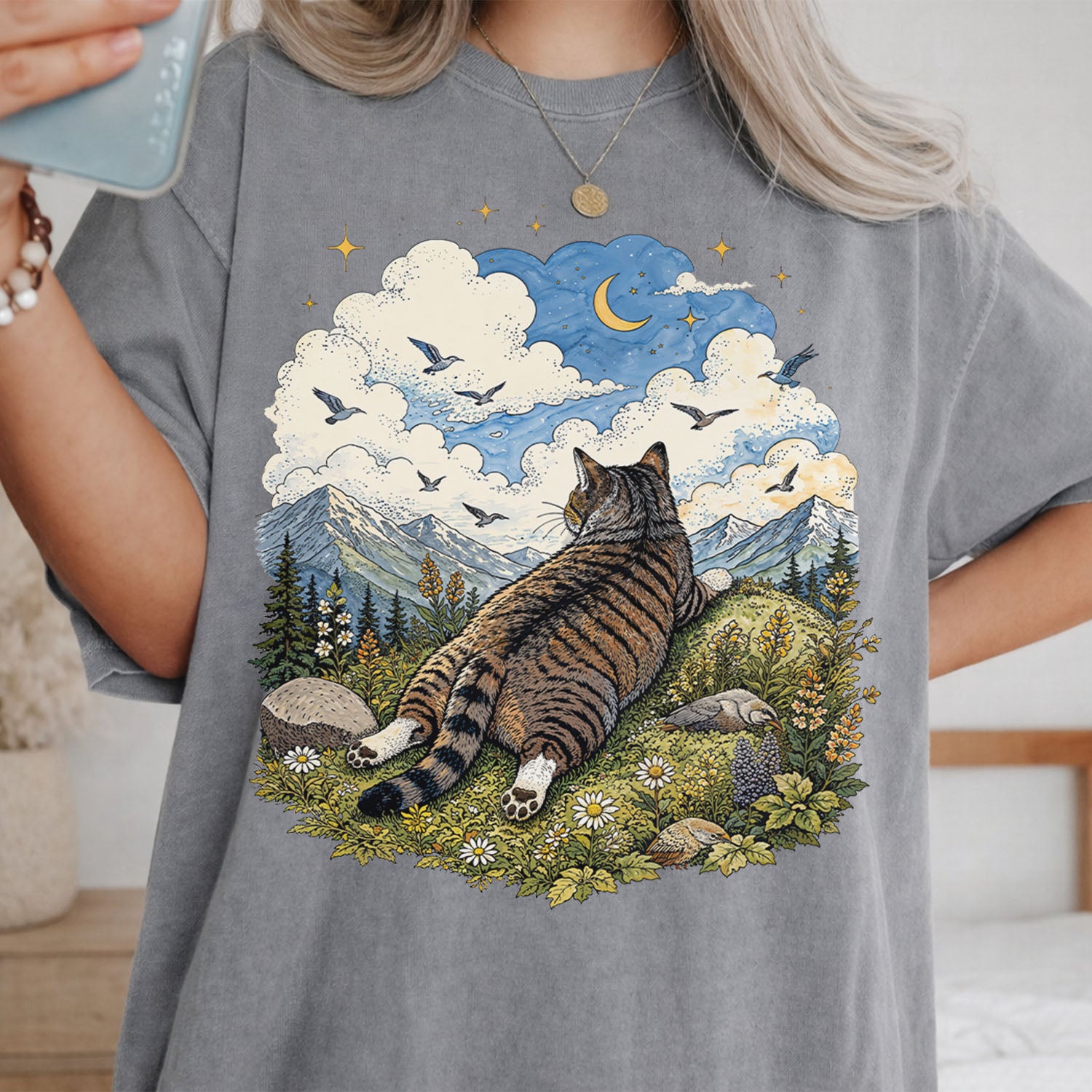 Cat Daydreamer T-Shirt