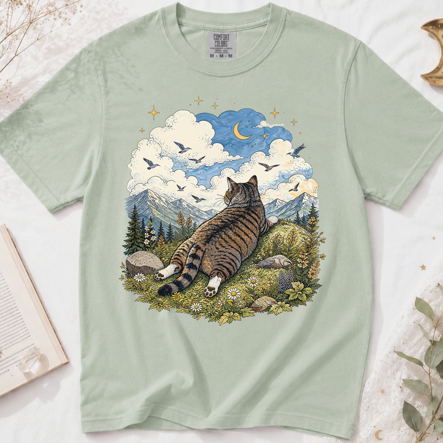 Cat Daydreamer T-Shirt
