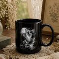 Chihuahua Dog Black Ceramic Mug