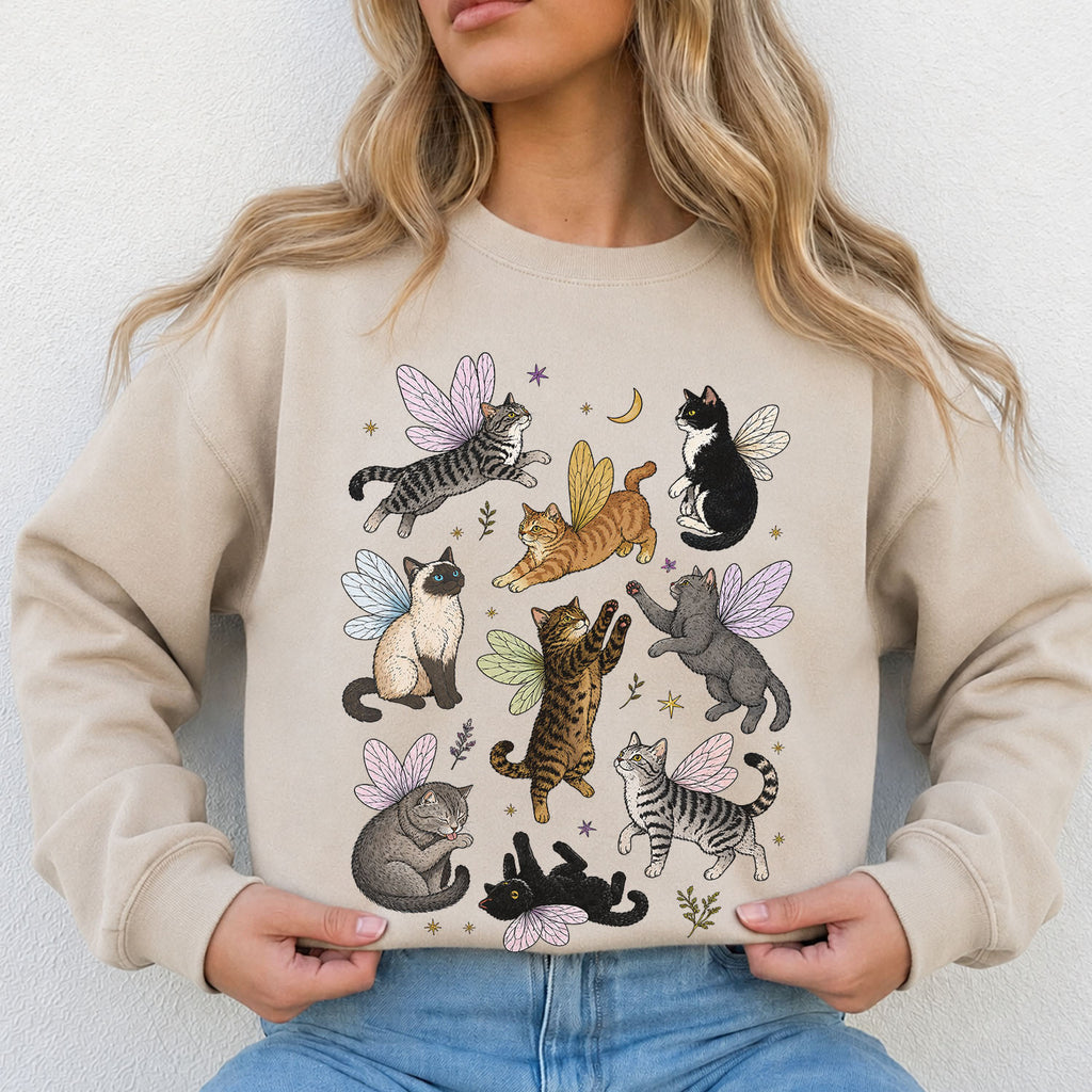 Fairy Cat Sweatshirt