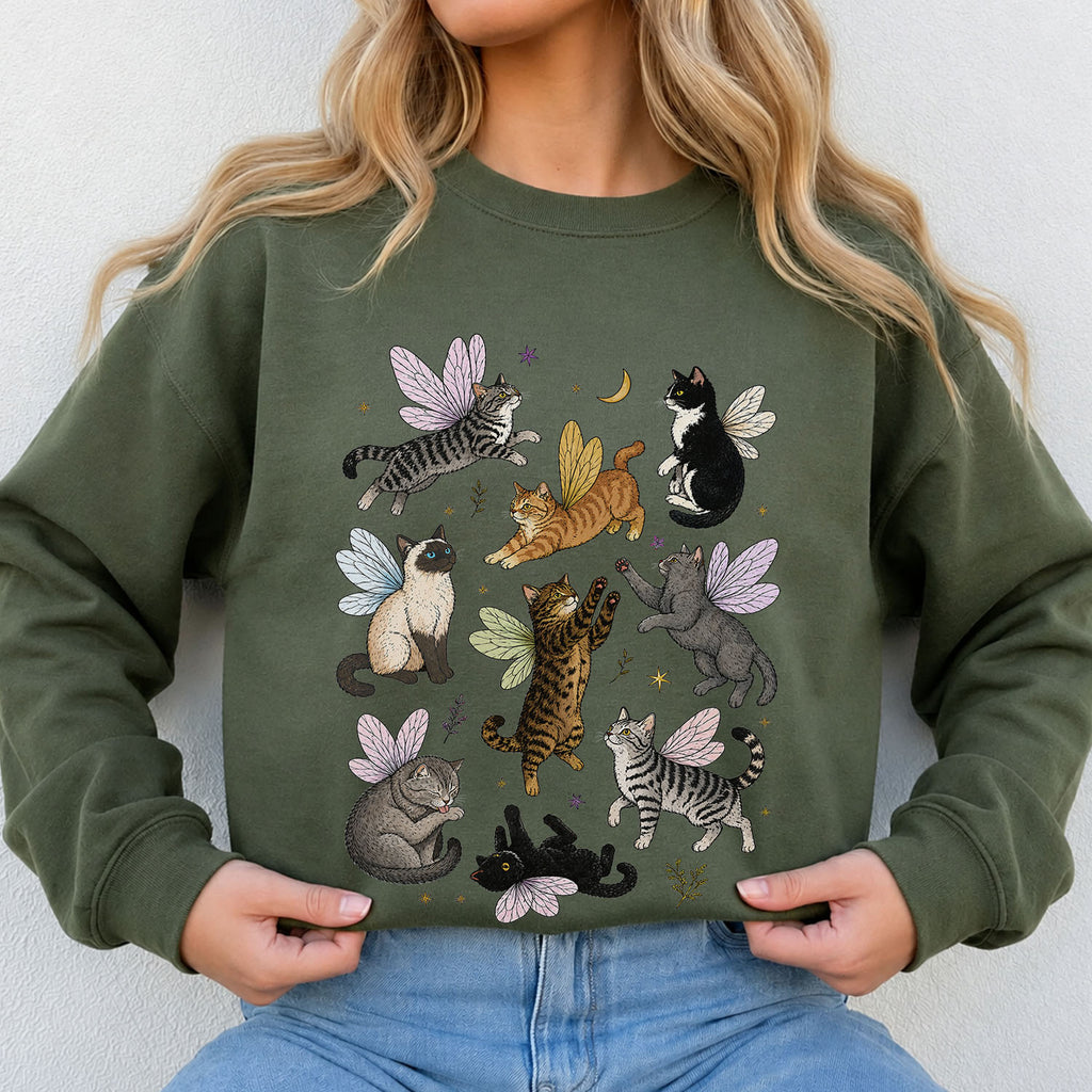 Fairy Cat Sweatshirt