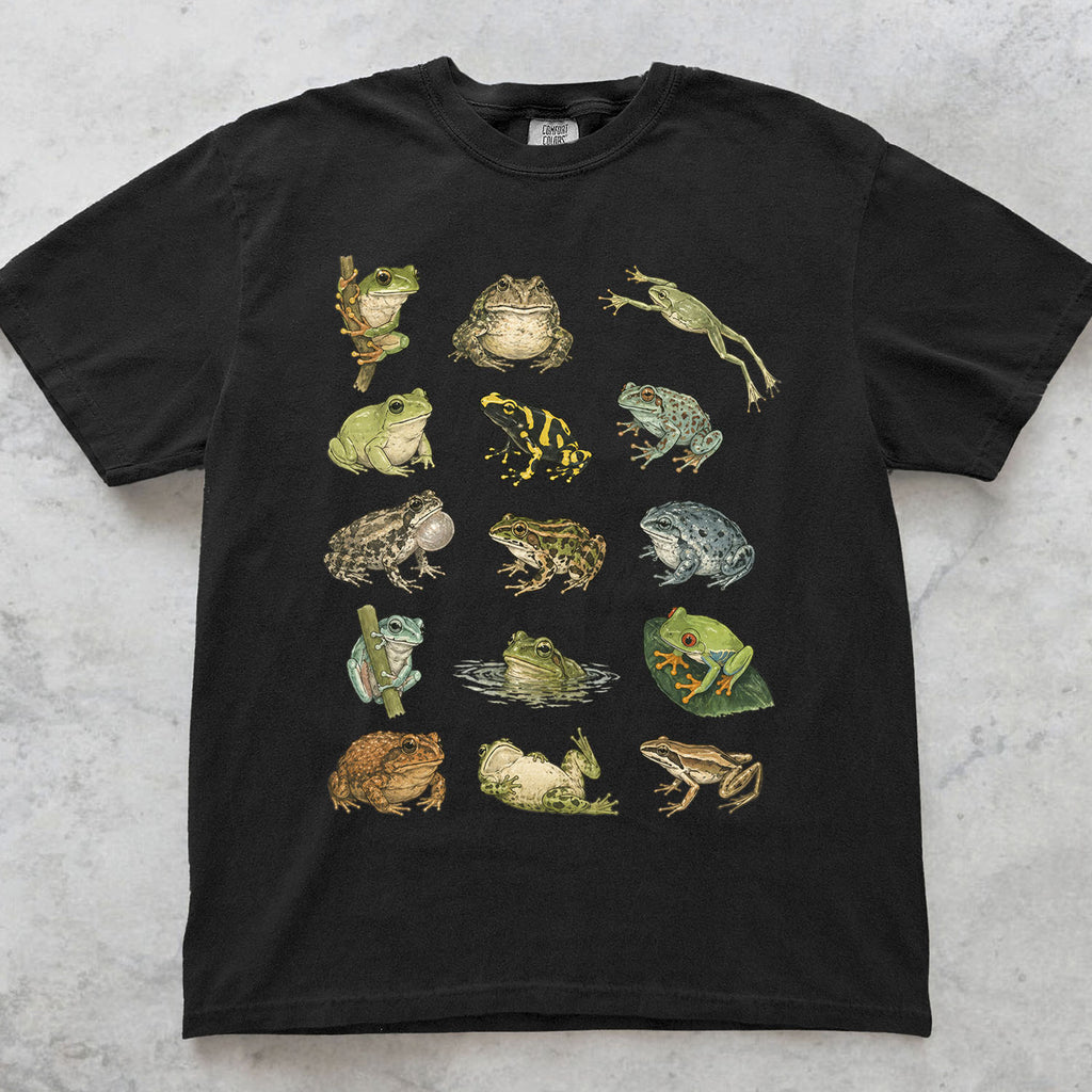 Frog Species T-Shirt
