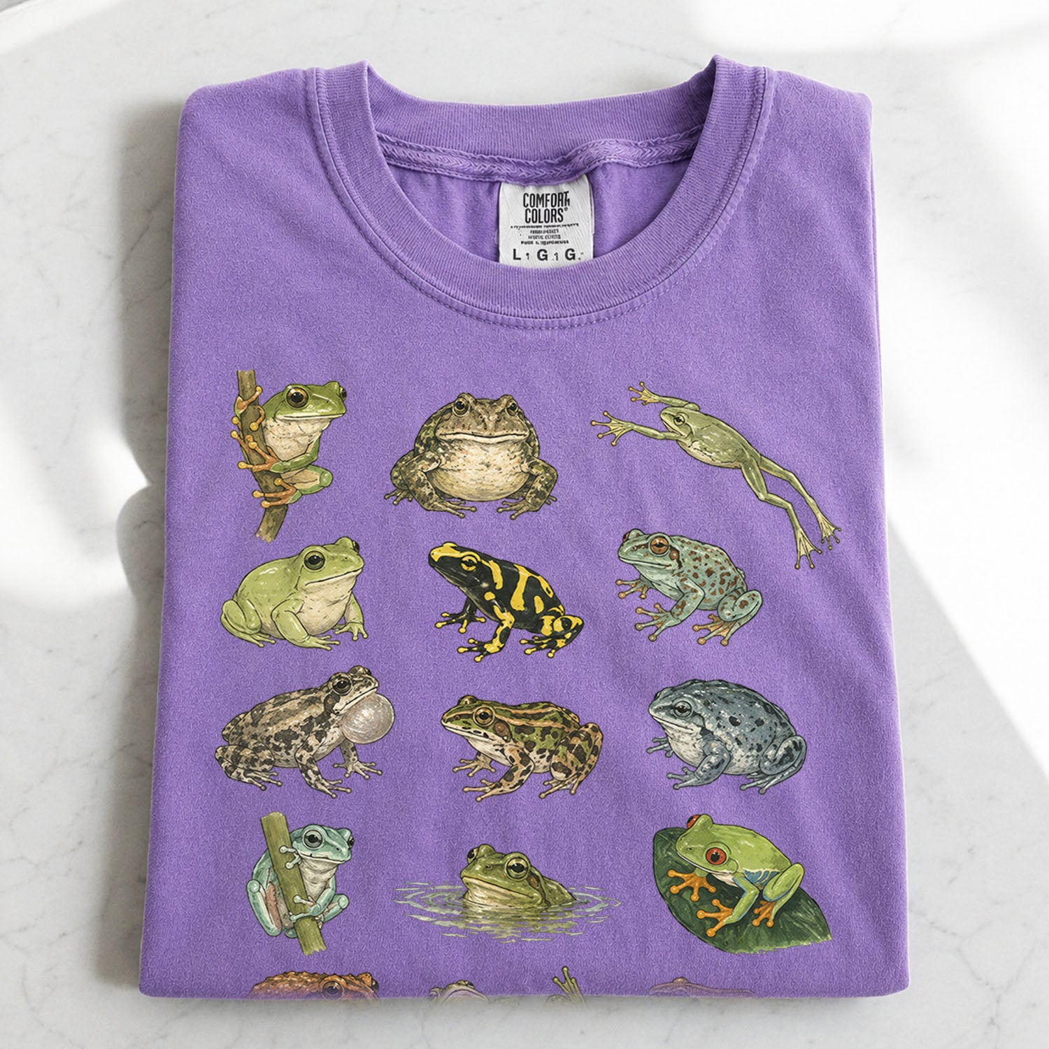 Frog Species T-Shirt