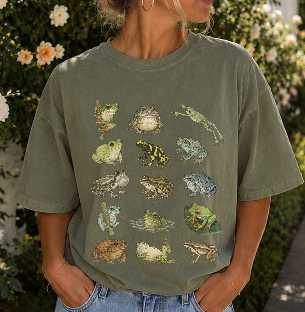Frog Species T-Shirt