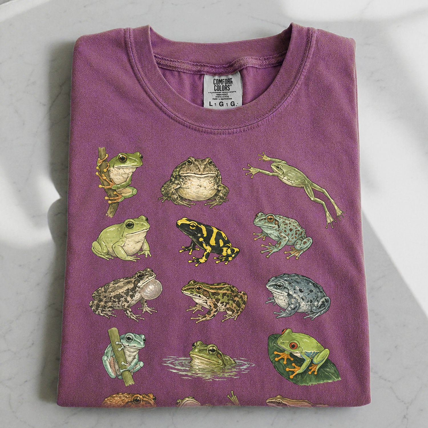 Frog Species T-Shirt