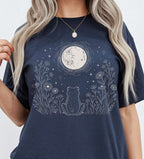 Frog Stargazing Moon T-Shirt