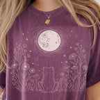 Frog Stargazing Moon T-Shirt