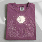 Frog Stargazing Moon T-Shirt