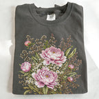 Pink Peony Floral T-Shirt