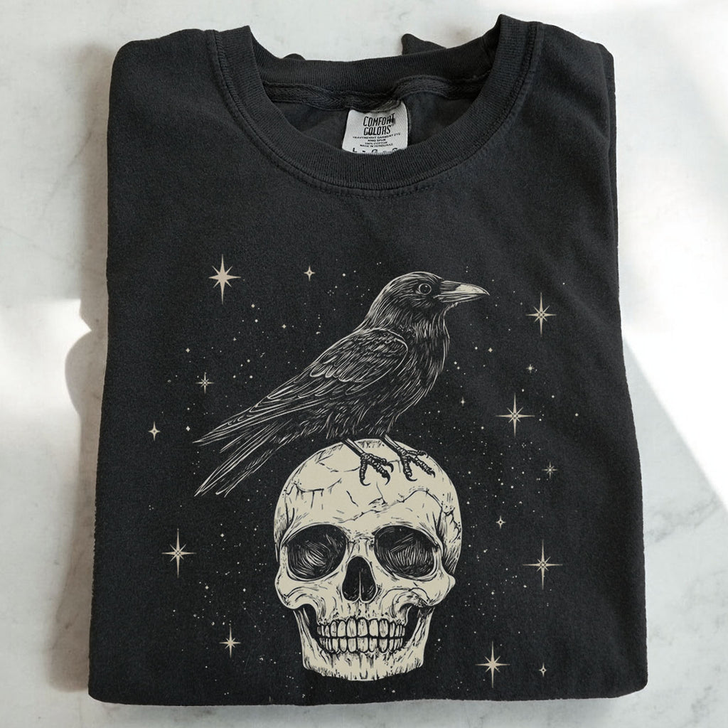 Raven Skull T-Shirt