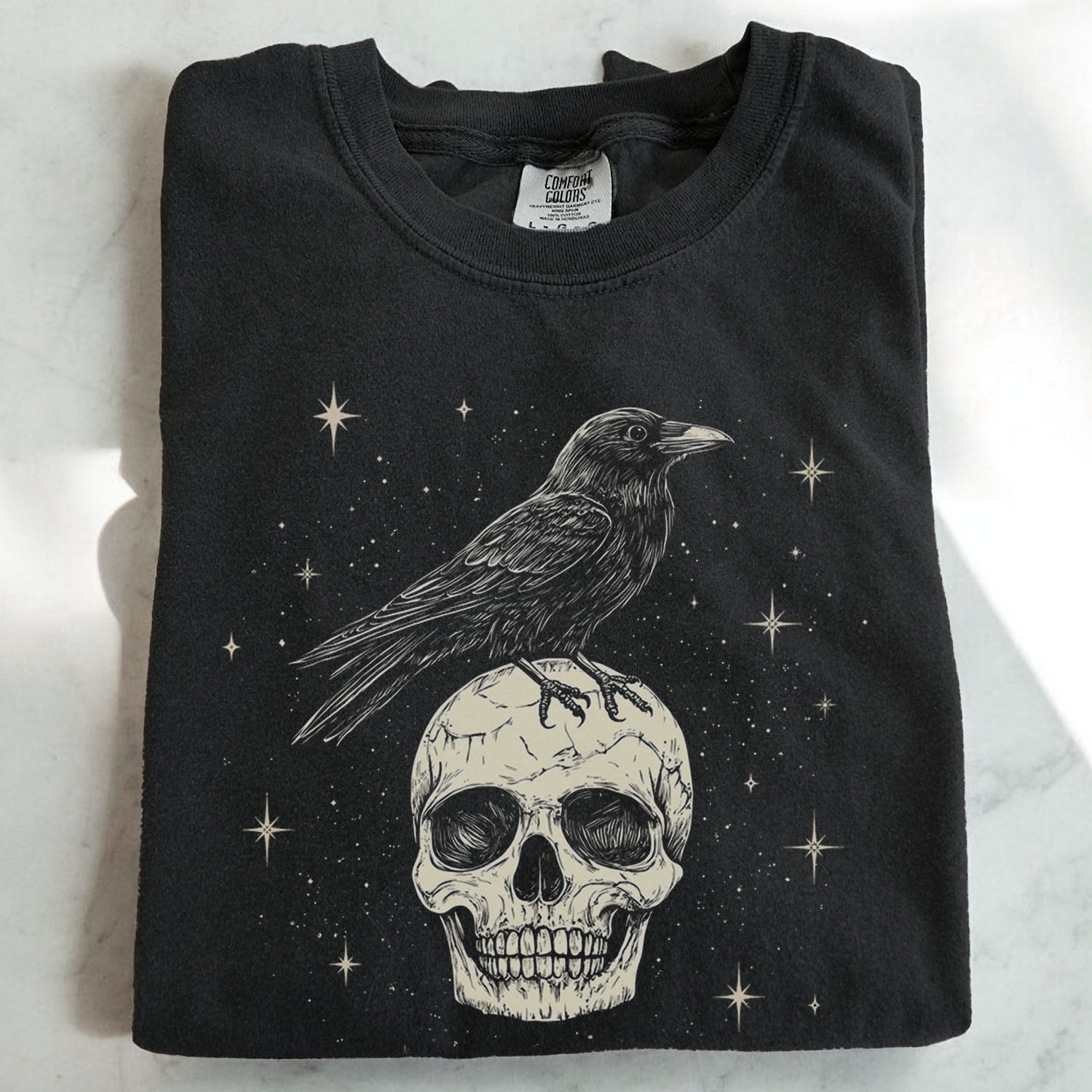 Raven Skull T-Shirt