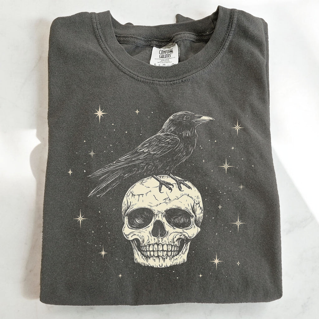 Raven Skull T-Shirt