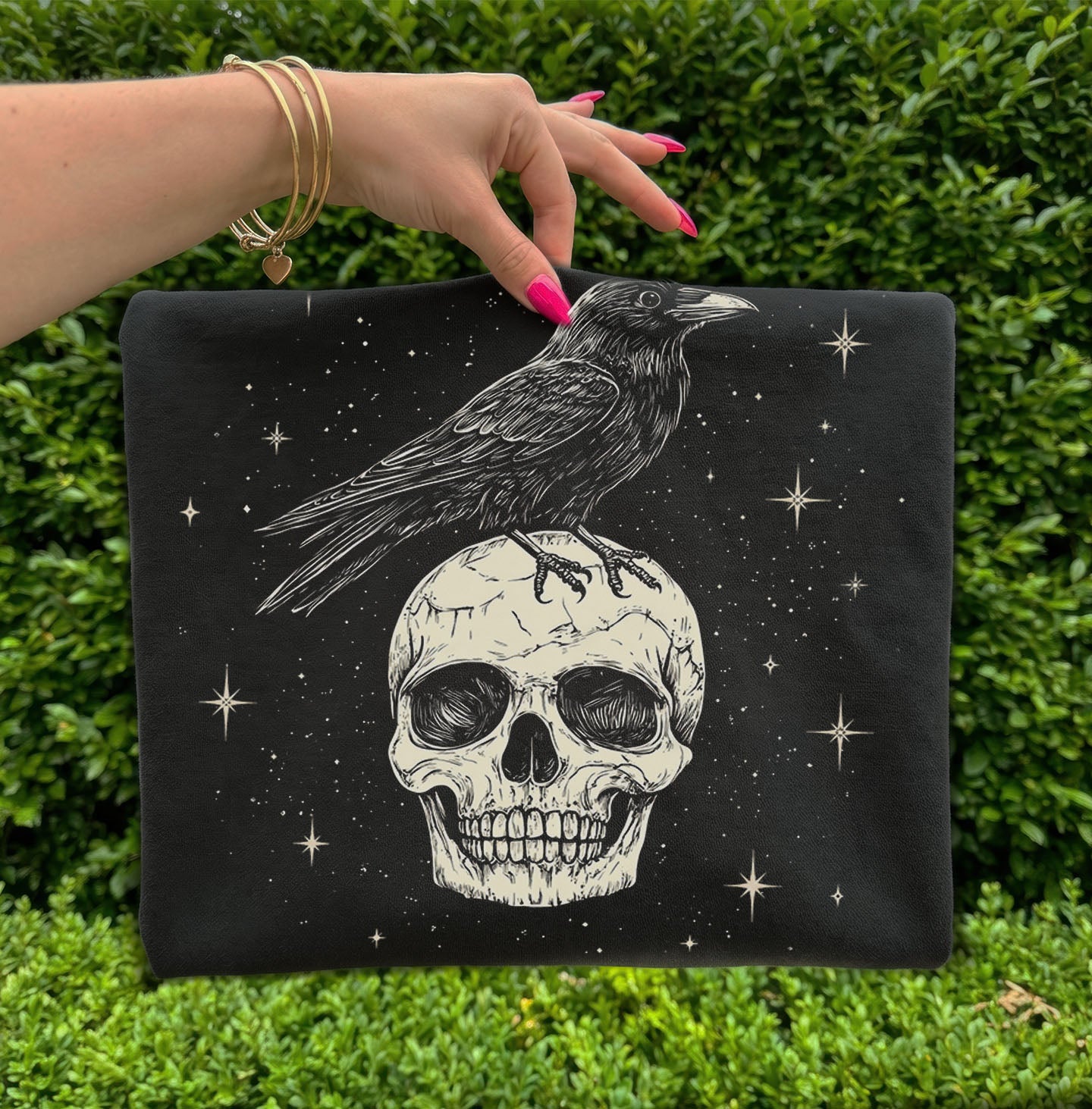 Raven Skull T-Shirt