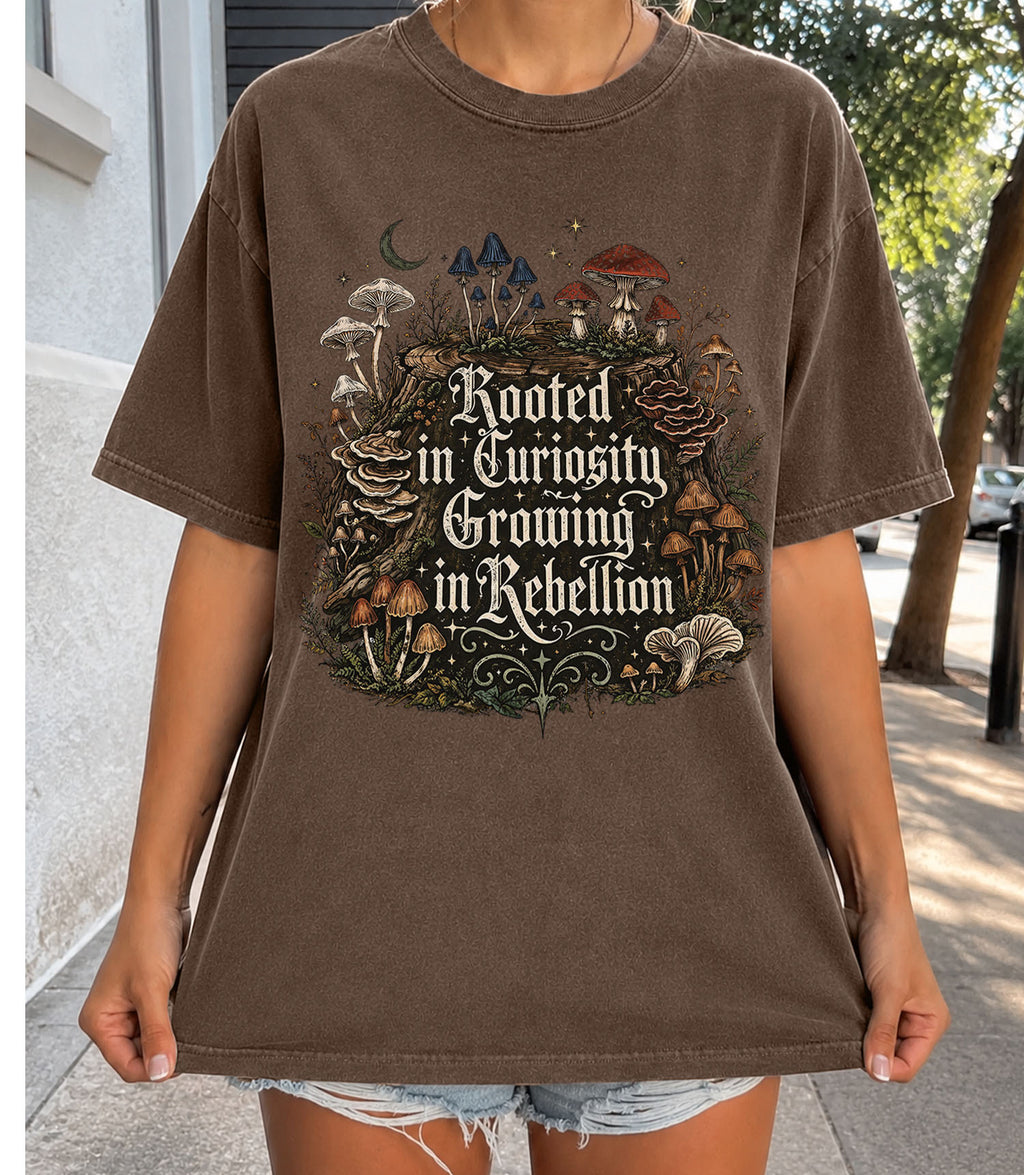 Rooted in Curiosity Rebellion T-Shirt