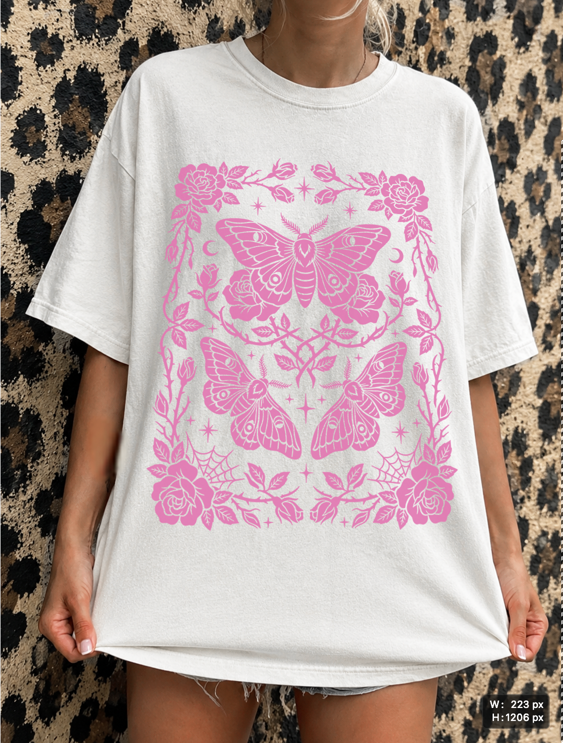 Pink Moth T-Shirt