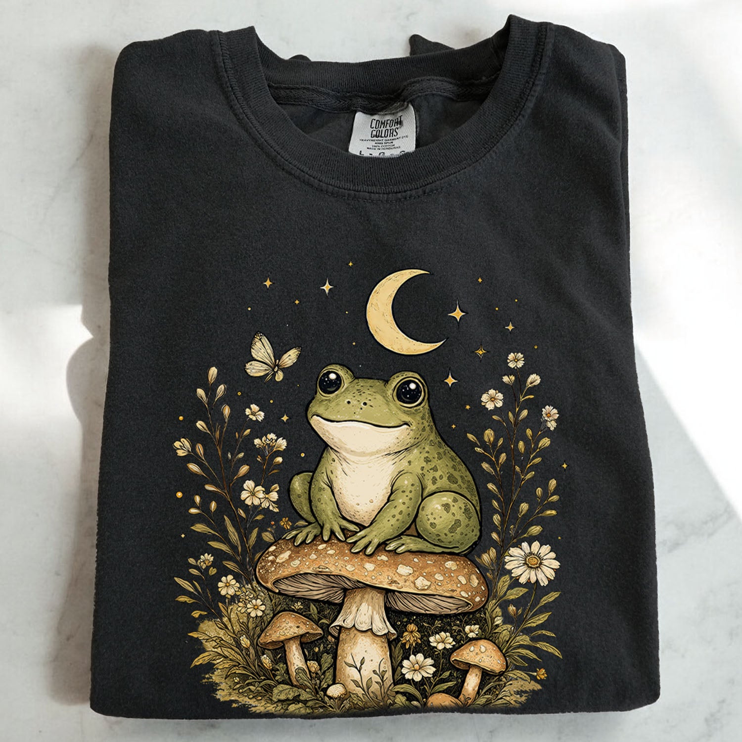 Witchy Frog Mushroom T-Shirt